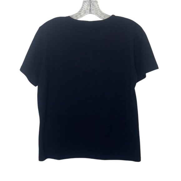 Aruba Cocktail Rhinestone Tshirt Womens Large Black Popular Sports - Picture 2 of 7